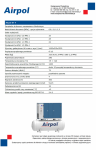 Karta katalogowa AIRPOL KT4 - na zbiorniku 240 l. z osuszaczem chłodniczym i filtrami